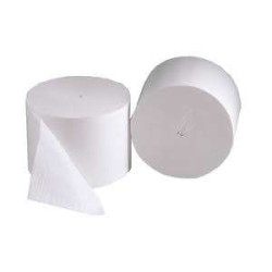 PAPIER TOILETTE 800F 2PLIS LISSE SANS MANDRIN PURE OUATE BLANC MP HYGIENE (01HL0800SM)- COLIS DE 24 RLX