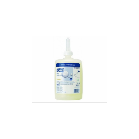 RECHARGE SAVON DOUX TORK PREMIUM ECOLABEL S1 RECHARGE DE 1L (420501)