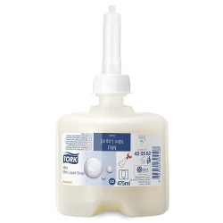 RECHARGE SAVON LIQUIDE DOUX MINI TORK 475ML S2 CARTON DE 8X475ML (420502)