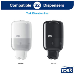 RECHARGE SAVON LIQUIDE DOUX MINI TORK 475ML S2 CARTON DE 8X475ML (420502)