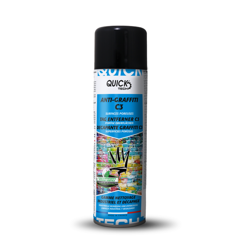 ANTI GRAFFITI QUICK C3 SURFACES POREUSES AER 500ML