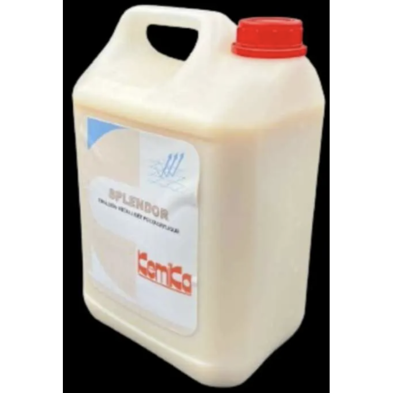 KEMIKA SPLENDOR EMULSION METALLISEE POUR LA PROTECTION DE BASE ET L'ENTRETIEN PH:8.5 ± 0.2 5L