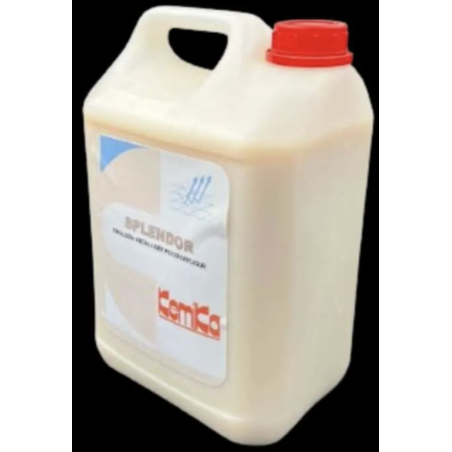 KEMIKA SPLENDOR EMULSION METALLISEE POUR LA PROTECTION DE BASE ET L'ENTRETIEN PH:8.5 ± 0.2 5L