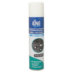 IMPERMEABILISANT CUIRS ET TEXTILES KING TEXTILE AEROSOL DE 400ML