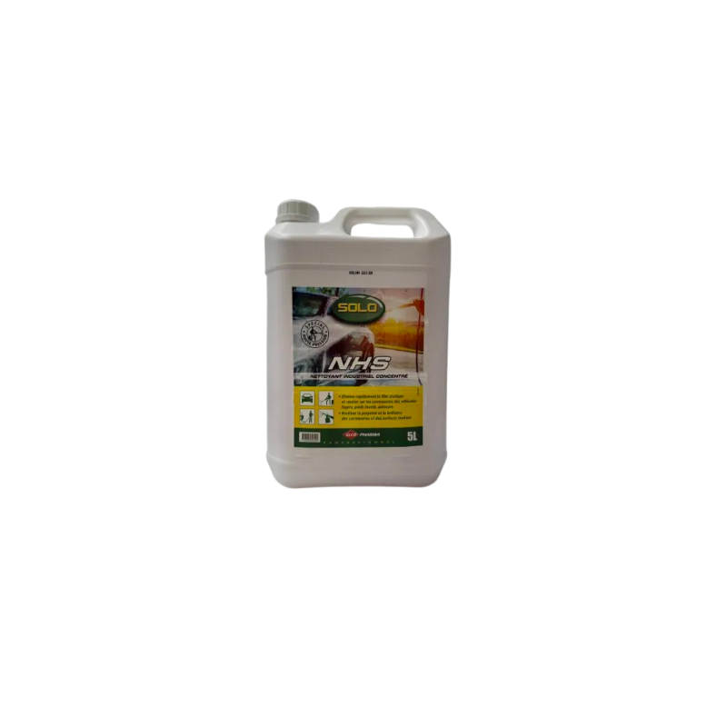 SOLO NHS NETTOYANT DEGRAISSANT SPECIAL FILM STATIQUE CARROSERIE BIDON DE 5L