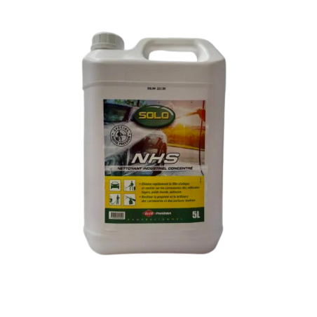 SOLO NHS NETTOYANT DEGRAISSANT SPECIAL FILM STATIQUE CARROSERIE BIDON DE 5L