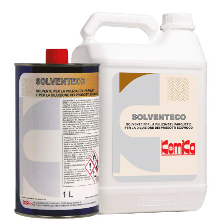 KEMIKA SOLVENTECO DILUANT POUR SYSTEME ECOWOOD NETTOYAGE DES PARQUETS FLACON DE 1L