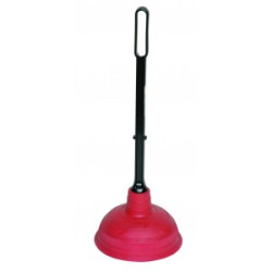DEBOUCHEUR VENTOUSE CAOUTCHOUC EVIER HAUT.385MM DIAM.145MM