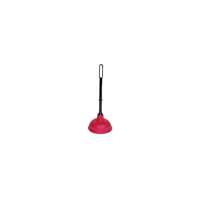 DEBOUCHEUR VENTOUSE CAOUTCHOUC EVIER HAUT.385MM DIAM.145MM