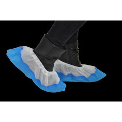 SURCHAUSSURE COUVRE CHAUSSURE HAUTE RESISTANCE RELIEF ANTI DERAPANT CARTON DE 300 EN VRAC