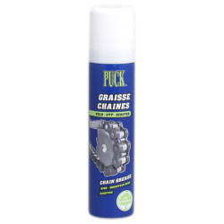 GRAISSE CHAINE BIODEGRADABLE POUR VELO PUCK AEROSOL DE 75ML 