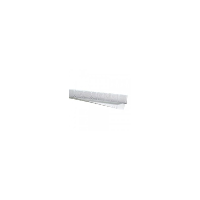 NAPPE DAMASSEE BLANC PAPIER 1.18X50M/ UNITE 