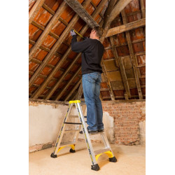 MARCHEPIED ALPHA DOUBLE ACCES 2X3 MARCHES CENTAURE 