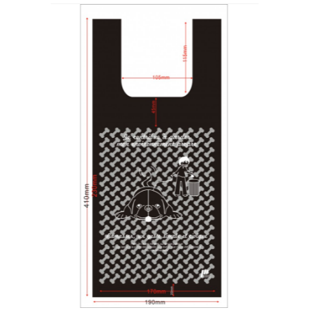SACHETS A DECHETS CANINS RESISTANTS 20 RLX DE 200 -CARTON DE 4000