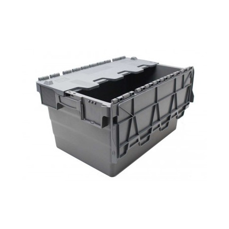 BAC DE TRANSPORT PLASTIQUE COUVERCLE CROCODILE 28L+60L+68L