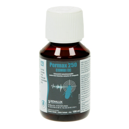 INSECTICIDE PERMAX 250 COMBI EC FLACON DE 100ML