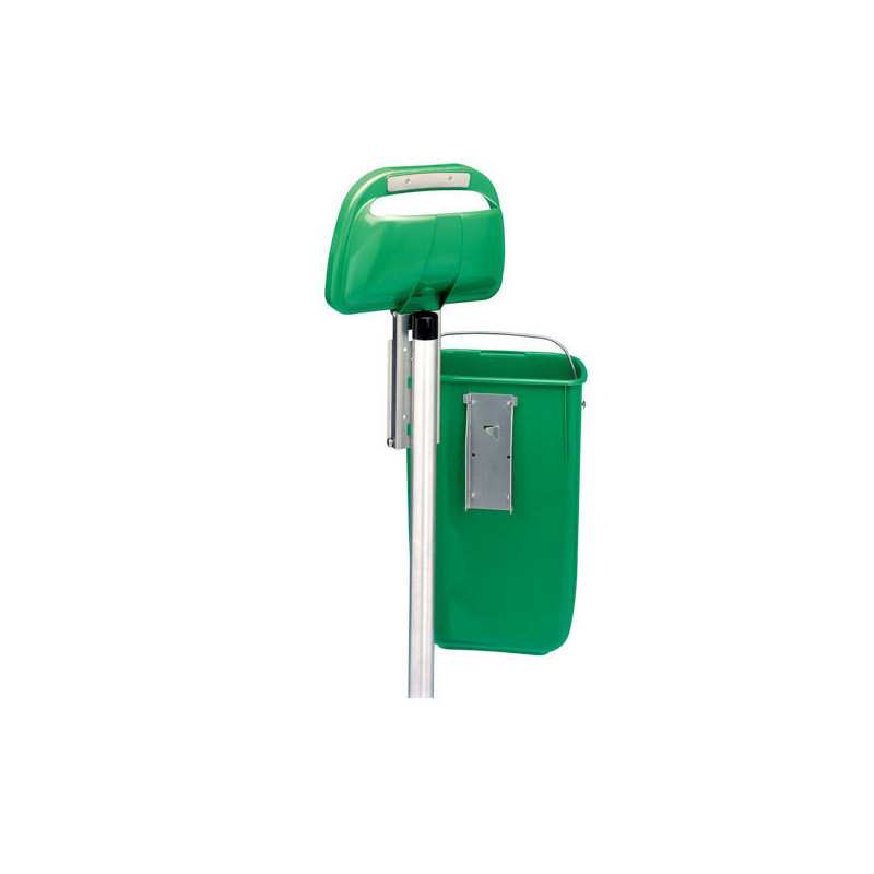 POTEAU ROND A SCELLER POUR POUBELLE EXTERIEURE MEDIAL DIAM 60MM LONGUEUR 1200MM