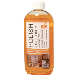 POLISH SANS SILICONE POUR LA PROTECTION ET L'EMBELLISSEMENT DES SURFACES MODERNES FLACON DE 500ML