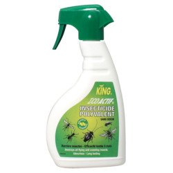 INSECTICIDE POLYVALENT VOLANTS/RAMPANTS BARRIERE KING (PUNAISES DE LIT) PRET A L'EMPLOI VAPO 500ML