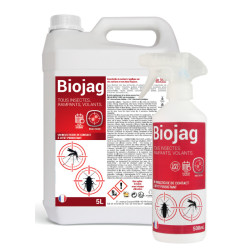 BIOJAG INSECTICIDE ESPECES RAMPANTS ET VOLANTS 5L