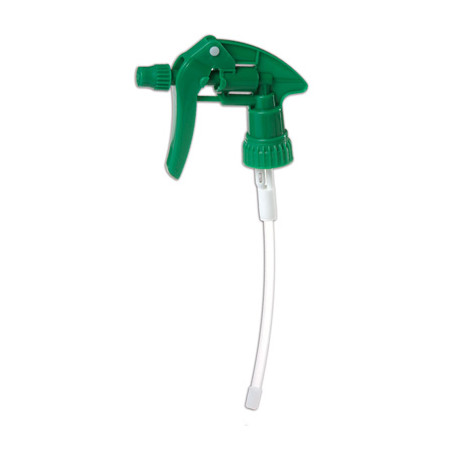 PISTOLET VERT TUBE COURT POUR VAPORISATEUR 600ML ECO