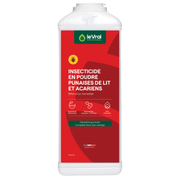 PUNAISE DE LIT ET ACARIENS INSECTICIDE EN POUDRE LE VRAI FLACON DE 500G (5856)