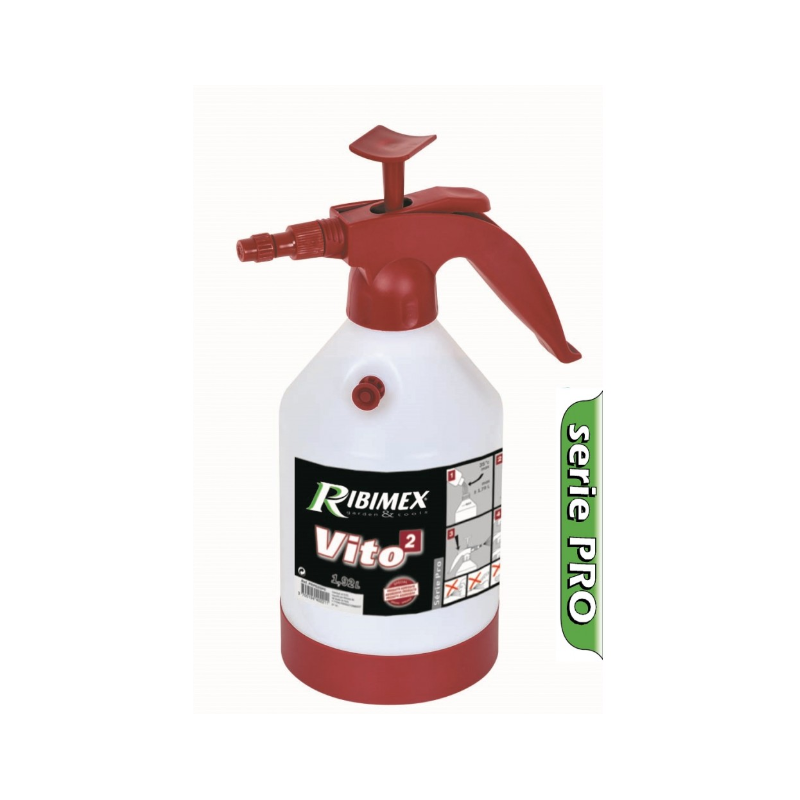 PULVERISATEUR RIBIMEX VITO2 1.5L JOINT VITON (PRODUITS ACIDES)  (ANC B&W)