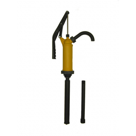 POMPE VIDE-FUT LEVIER POLYPROPYLENE COLORIS JAUNE