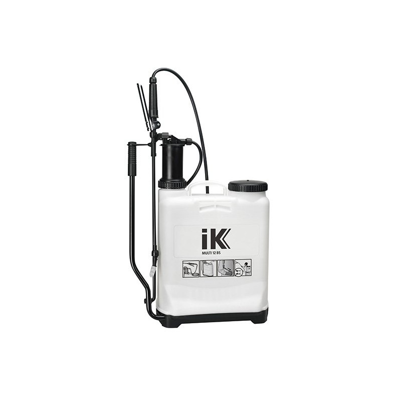 PULVERISATEUR DORSAL 12L IK12 JOINTS VITON RESISTE AUX ACIDES