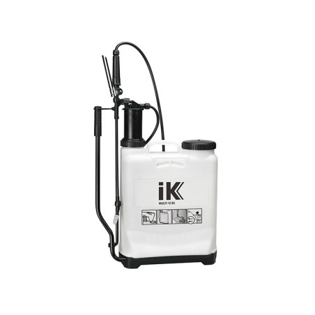 PULVERISATEUR DORSAL 12L IK12 JOINTS VITON RESISTE AUX ACIDES
