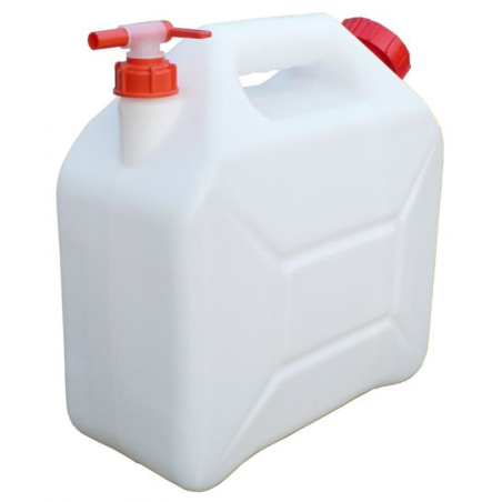 JERRICAN ALIMENTAIRE 10L A ROBINET 