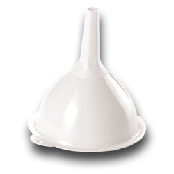 ENTONNOIR PLASTIQUE BLANC DIAM.12