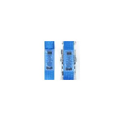 SANGLE D'ARRIMAGE 50MM 2 PIECES AVEC CROCHET DROIT 8.5M+0.5M 4TONNES