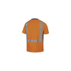 TEE SHIRT HAUTE VISIBILITE NOVA ORANGE FLUO