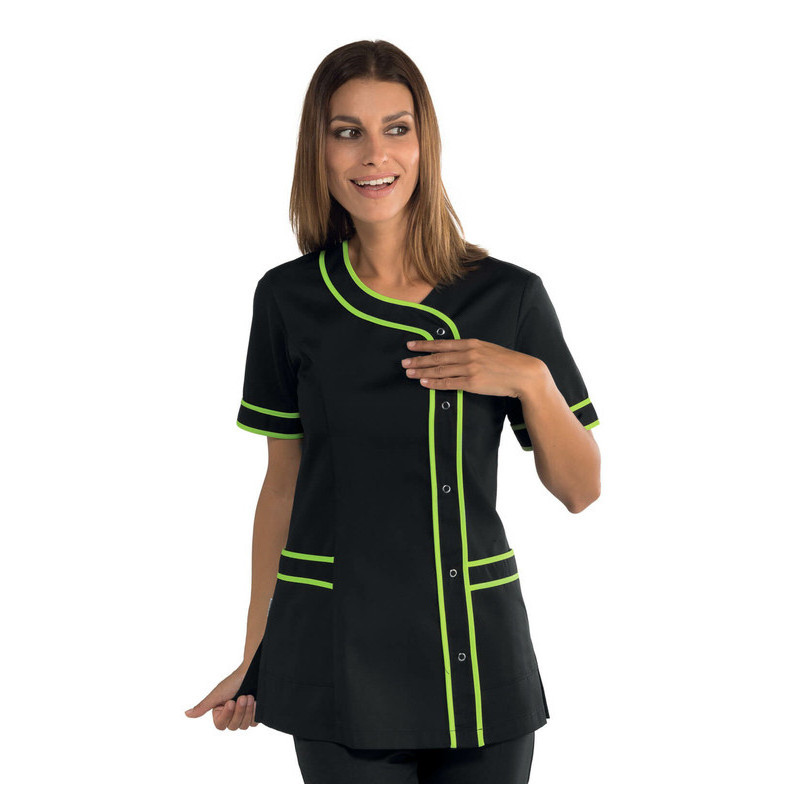 TUNIQUE FEMME CASACCA BRASILIA NOIRE VERT ISACCO TAILLE XL