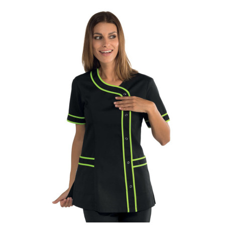 TUNIQUE FEMME CASACCA BRASILIA NOIRE VERT ISACCO TAILLE XL