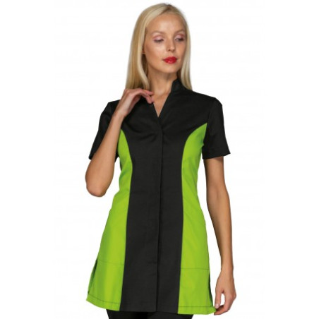 TUNIQUE FEMME CASACCA COPACABANA NOIR VERT ISACCO TAILLE L