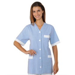 BLOUSE FEMME RIGATINO AZZURRO ISACCO TAILLE L