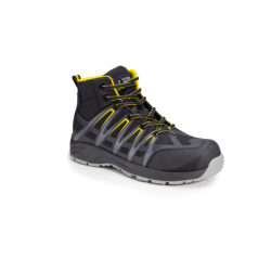 CHAUSSURE DE SECURITE HAUTE ALUNI S3 NOIR JAUNE