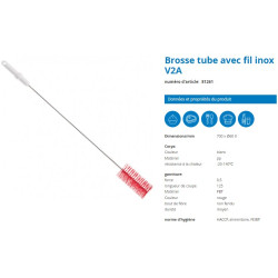 ECOUVILLON 0,60M BROSSE NYLON 0.50MM