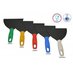 SPATULE 160MM LAME FIBRE DE VERRE ALIMENTAIRE MANCHE JAUNE (5084J)