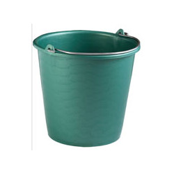 SEAU ROND PLASTIQUE AVEC GRADUATIONS POUR UN USAGE INTENSIF TAMPEL 12L