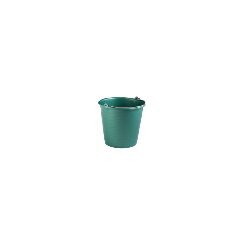 SEAU ROND PLASTIQUE AVEC GRADUATIONS POUR UN USAGE INTENSIF TAMPEL 12L