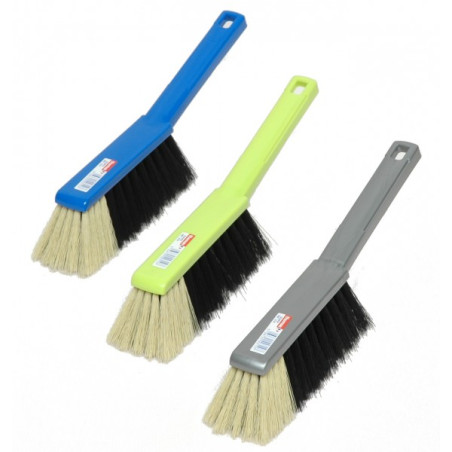 BALAYETTE 30CM VINYLE MOUSTACHE BLEU OU JAUNE (310)