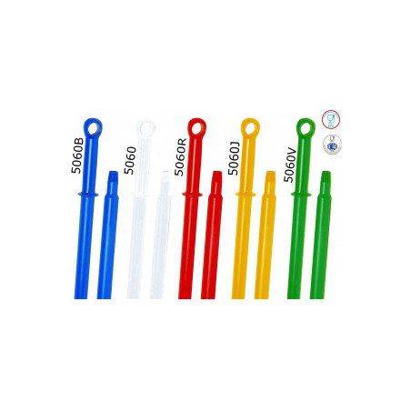 MANCHE ERGONOMIQUE MONOBLOC VERT 1.40M ALIMENTAIRE 5060V