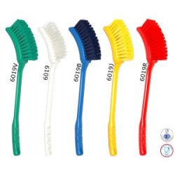BROSSE A MANCHE LONG POLYES.MI-DUR ALIMENTAIRE BLEU 400X70MM (6019B)