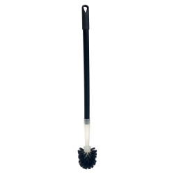 BROSSE WC LONGUE MANCHE EN ACIER GAINE (192M ) LONGUEUR TOTALE 600MM