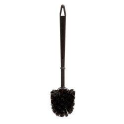 BROSSE WC BOULE NOIRE POUR LE NETTOYAGE DES TOILETTES (19C/N ) LONGUEUR TOTALE 360MM