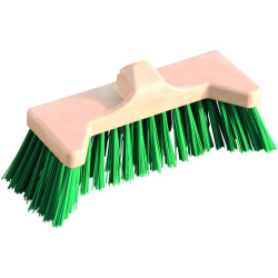 BALAI CANTONNIER 32CM BALDOZER PVC VERT DOUILLE INCLINEE EXTERIEUR (020830)