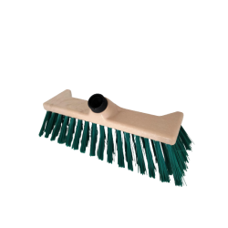 BALAI CANTONNIER 29CM BALDOZER PVC VERT DOUILLE NCLINEE EXTERIEUR (020861)